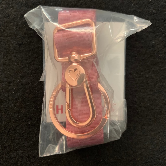 Harvey’s Seatbelt Bags Dusty Rose Keychain Click n Go CNG Rose Gold - Picture 1 of 2